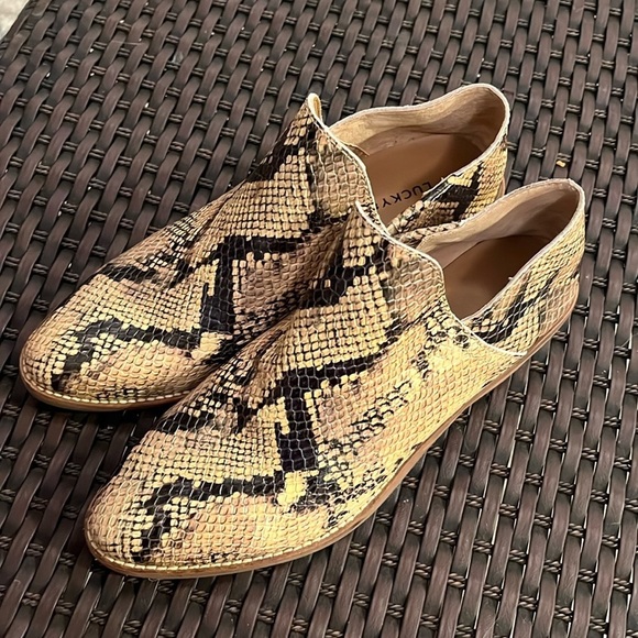 NEW LUCKY BRAND LK-Fausst Natural Multi Leia Snake 8M - Picture 1 of 12